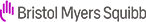 Bristol Myers Squibb logo white