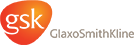 GSK logo white